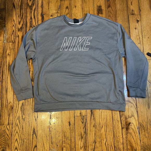 Nike Gray Sweater Men’s Large - Picture 1 of 5